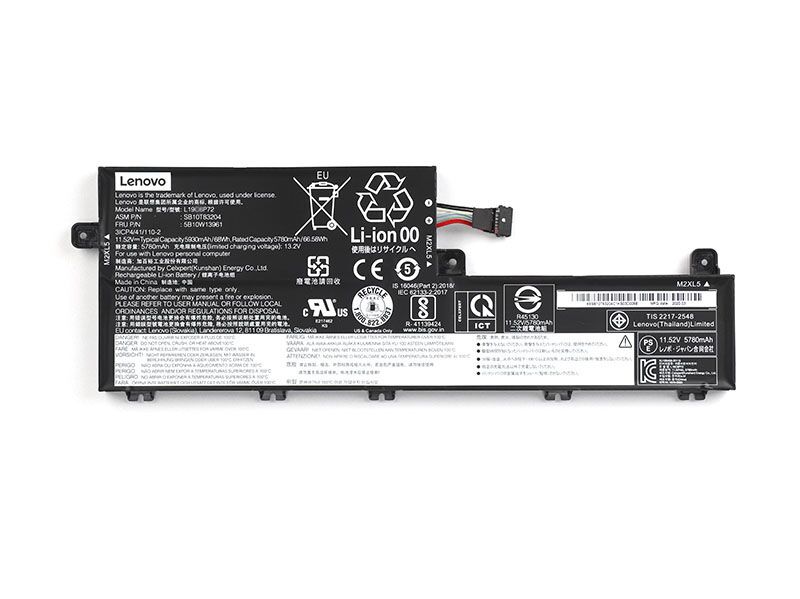 68Wh 5887mAh Lenovo ThinkPad P15v Gen 1 20TQ003APB Akku