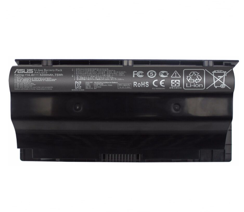 5200mAh Asus A42-G75 90-N2V1B1000Y Akku