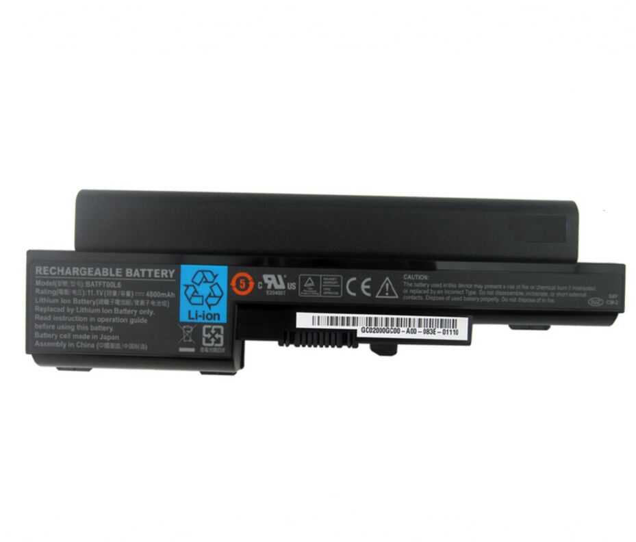 4800mAh Dell Vostro 1200 Compal BATFT00L6 Akku