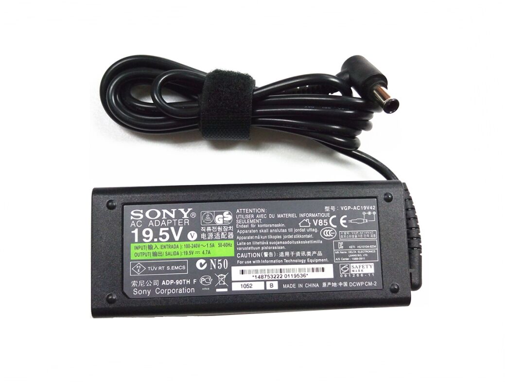 90W Sony Vaio VPC-EE25FXWI VPC-EE26FXBI Netzteil + Frei Kabel